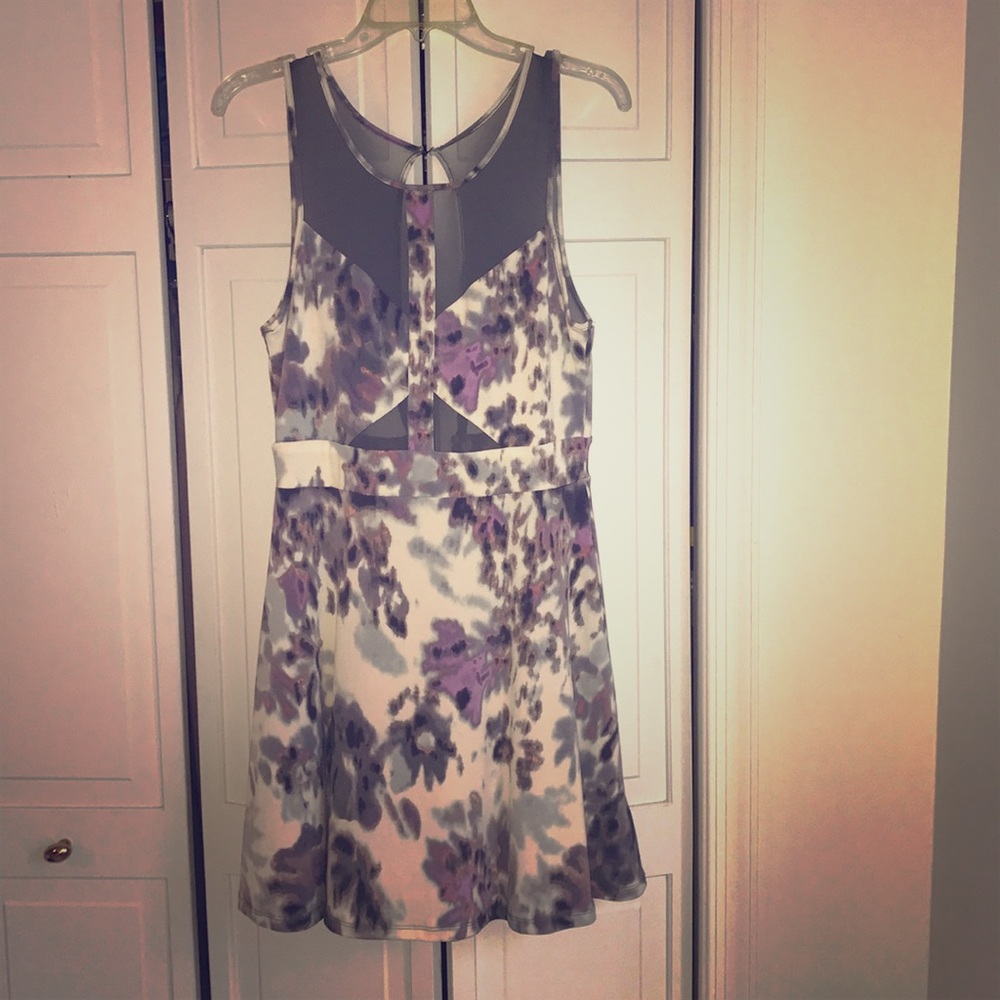 Modern Art Meets Cocktail Dress